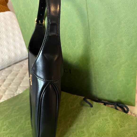 Gucci Jackie 1961 Medium bag in Black in Good Condition - Picture 7 of 14